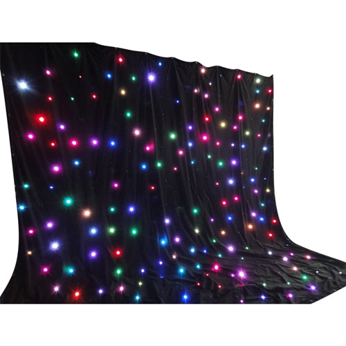 LED Starry Sky Curtain with DMX512 Controller for Weddings, Bars & DJ Shows